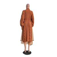 Nouvelle Robe Longue Tricotée pour Femme – Décontractée, Manches Longues, Élégante – Collection Automne Hiver 2026 Vêtements Femme