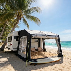 Carpa Lateral Inflable de Desinflado Rápido para Escapadas Rápidas y Empaque Rápido para Viajeros en Remolque - Product Image 2