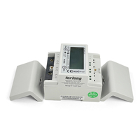 Medidor de Energía Prepago Fengyilong DRT-341C Modbus/m-bus, Aprobado por MID, Trifásico 4P con Pantalla LCD