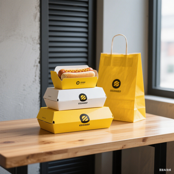 Chicken Container Packaging Small Paper for French Grade Fast Togo ...