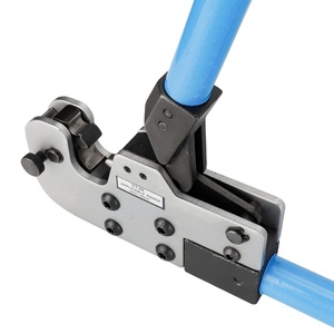 Tools CT-80 Large Wire Crimping Pliers Manual Long Arm Industrial Grade 10 AWG Front Entry High Carbon Steel - Product Image 3