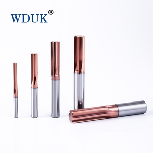 High Performance 55HRC Straight Flute Carbide <strong>Reamer</strong> for Vertical Milling WDUK Custom Tungsten Steel Hole Finishing <strong>Tool</strong> - Product Image 5