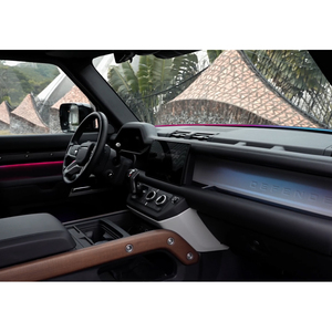 Kit d'éclairage ambiant RGBIC pour voiture, pour Land Rover Defender, décoration d'ambiance intérieure, contrôle par application Bluetooth, bande lumineuse LED - Product Image 4