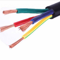 كابلات غير مدرعة بعزل XLPE 0.6/1 كيلو فولت وفقًا لمعيار AS/NZS 5000.1، نحاس/XLPE/PVC V90 2 C+E دائري