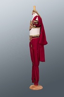 Costume de danse du ventre de style arabe professionnel personnalisé robe de scène fendue égyptienne pour les enfants