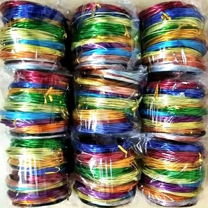 ลวดกลมสีเงินขาวสว่างขนาด 1.0 มม. สำหรับทำสวนและมัดของ - Product Image 6