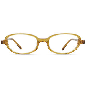 Occhiali Vintage Fatti a Mano in Acetato - Montatura Poligonale Bicolore, Leggeri e Adatti per i Viaggi - Product Image 6