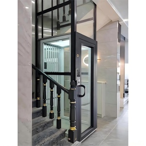 <span class=keywords><strong>Ascensor</strong></span> Residencial de Dos Pisos con Puertas Dobles Automáticas, Elevador de Vidrio Moderno para Casa, en Oferta - Product Image 6