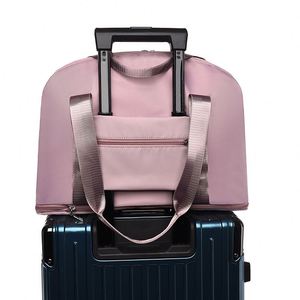 Échantillon Gratuit Nouveau Sac de Sport en Polyester Durable Grande Capacité Tendance Pas Cher pour Femmes Sac de Voyage - Product Image 5