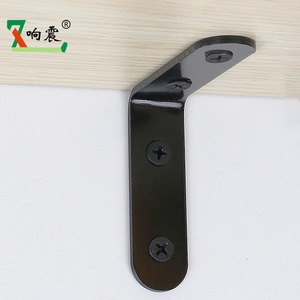 Soporte en L de acero laminado en frío Xiangzhen, grueso, negro, para fijación de cajones - Product Image 2