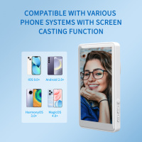 Moniteur d'écran selfie magnétique FEELWORLD MC4 à succès avec personnalisation du logo et connexion sans fil pour téléphone/appareil photo