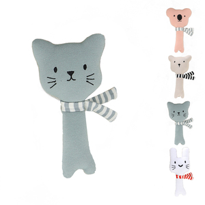 Ensemble de hochets pour bébé 100% coton bio jouets sensoriels <span class=keywords><strong>lumineux</strong></span> pour nouveau-né jouets de dentition pour bébé - Product Image 1