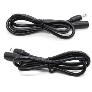 2464 18~14AWG DC Extension Cable Male To Female High Power Heavy-duty Power Cord For CCTV Security Surveillance Indoor IP Camer