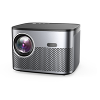 Mini projecteur portable Cheerlux à mise au point automatique avec WIFI et Android pour smartphone, ordinateur, ordinateur portable, DVD