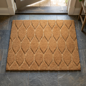 Tapete de Entrada de Fibra de Coco con Respaldo de PVC, Hecho en India, Duradero, Ecológico, Antideslizante, Apto para Mascotas, Uso en Interiores y Exteriores, Precio Bajo - Product Image 3