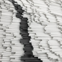 Peinture décorative abstraite pour l'entrée, art moderne minimaliste, toile suspendue stéréoscopique 3D, art mural haut de gamme pour salon.