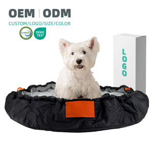 Factory Custom <span class=keywords><strong>Travel</strong></span> Memory Foam Hund Katze Haustier Schmutz widerstand Betten Haustier Tasche Wasserdichte abnehmbare Abdeckung - Product Image 1