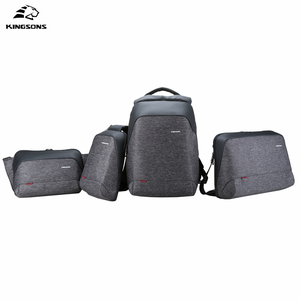 Ba Lô Máy Tính Xách Tay Chống Trộm Kingsons Dành Cho Nam, Túi Đeo Lưng Chống Trộm Antirrobo Có Khóa Kéo Ẩn - Product Image 6