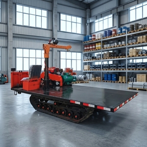 Plateforme de transport robotisée <span class=keywords><strong>à</strong></span> chenilles en caoutchouc multi-usages avec télécommande <span class=keywords><strong>à</strong></span> <span class=keywords><strong>vendre</strong></span> - Product Image 3