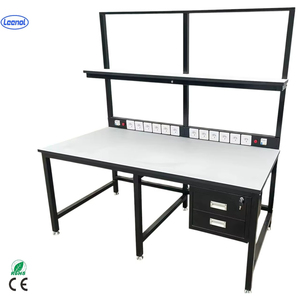 Leenol Lagerräumungsverkauf Arbeitstisch mit Schublade Antistatischer Arbeitsplatz ESD Aluminium-Werkbank für Montagelinie - Product Image 1