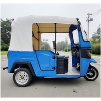 Venta Especial: Vehículo Eléctrico Tuk Tuk de 3 Ruedas, 4 Pasajeros, 4500w, 150km de Autonomía, Triciclo Eléctrico para Adultos con Techo Blando