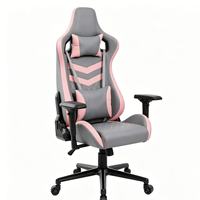 Chaises de bureau OEM avec repose-pieds et design rotatif, idéales pour le bureau à domicile et le gaming