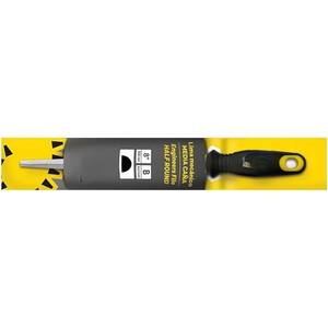 Lima da meccanico media con manico bimateriale e appendiutensili, ideale per modellare e rifinire superfici in metallo e legno. - Product Image 1