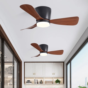 Nhà Máy Trực Tiếp 6 Tốc Độ Cao Cfm Yên Tĩnh DC Động Cơ Hiện Đại Quạt Trần Với Đèn Điều Khiển Từ Xa, Phòng Ngủ Phòng Khách Quạt Trần - Product Image 3