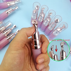 Aceite Labial Hidratante Vegano para Labios Secos, con Aroma a Frutas y Rosa, Color Rosa Claro - Product Image 4