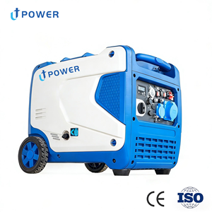 Générateur d'essence refroidi par air 4 temps OEM 10KVA <span class=keywords><strong>AVR</strong></span> Démarrage à distance Sortie de tension automatique stable CC - Product Image 2