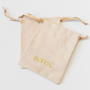 Pochette en coton 100% naturel de haute qualité, réutilisable et recyclable, sac en daim à cordon pour chaussures et emballage de cadeaux de mariage - Product Image 4