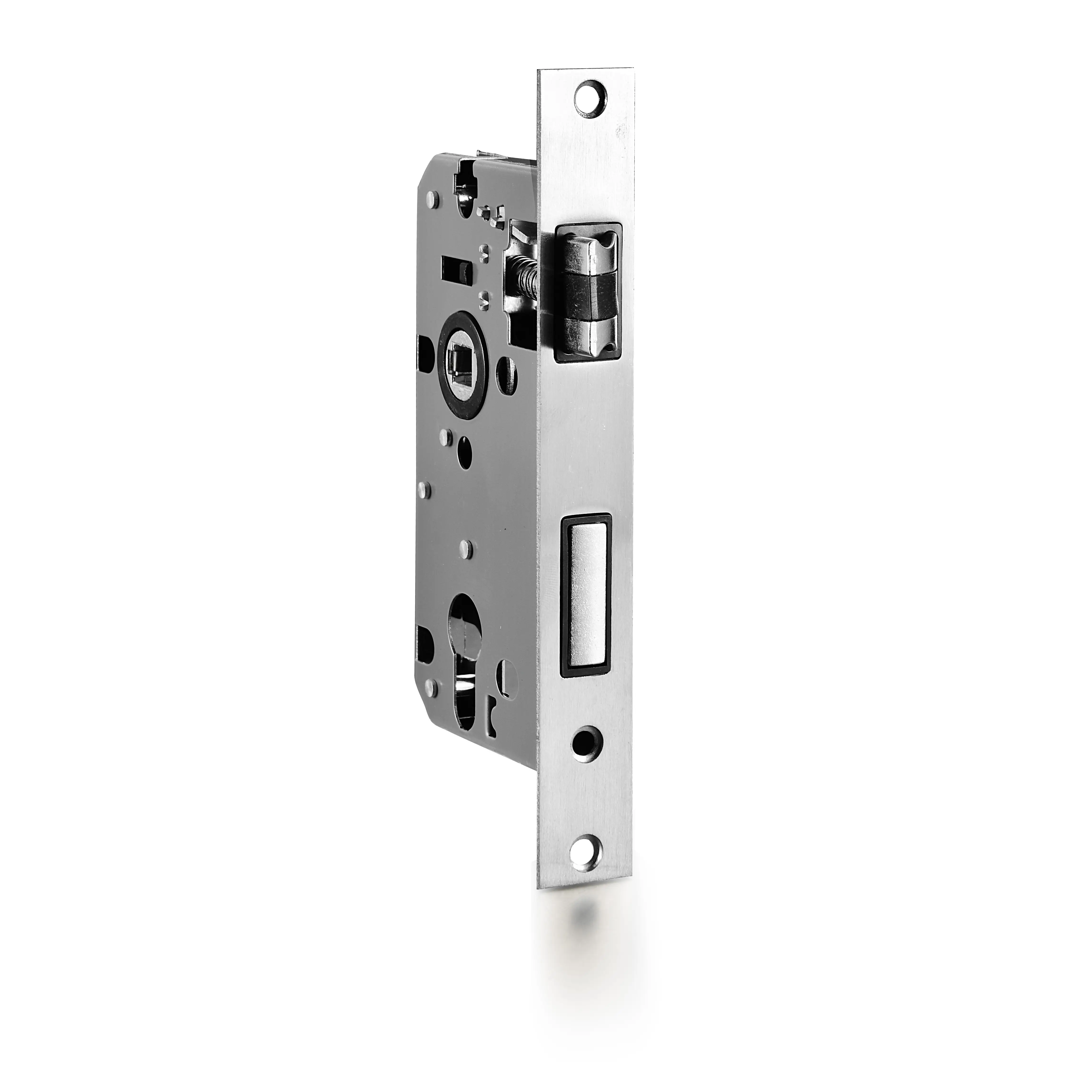 Stainless Steel Door Handle Set With Lock Body Lock Core For Interior Doors/offices/apartments