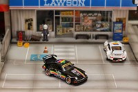 Modèle de voiture miniature en alliage moulé sous pression SW RWB 964 Widebody modifié à l'échelle 1:64, personnalisé, simulation, ornement de collection