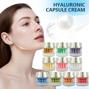 Crème Éclaircissante Perles Éclatantes Niacinamide Glutathion pour un Teint Unifié et Lumineux Hydratant Visage Crème Coréenne Beauté Vente en Gros - Product Image 4