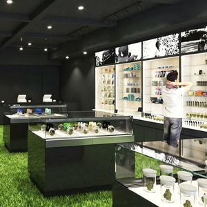 Diseño de Tienda Minorista Minimalista y Elegante, Tienda de Estilo de Vida Completa con Vitrinas de Vidrio LED y Muebles Modulares - Product Image 3