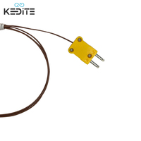 Sondas de termopar de alta precisión con cables de detección de termopar tipo K