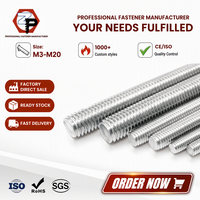 Stainless Steel 304 Threaded Rod A2 Threaded Bar Stud Bolt All Full Thread Rod Studding DIN 975 DIN 976 M3 to M20 Metric