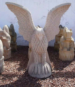Premium <b>Stone</b> Animal Sculpture Handmade Traditional Outdoor Decorative Statue for Garden Pathways <b>Landscape</b> Garden Products - Product Image 1