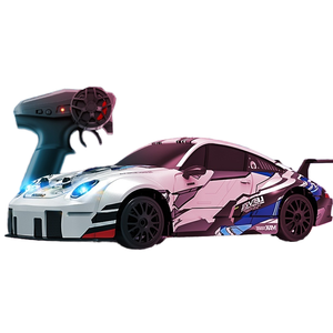 AE86 Coche de Carreras Teledirigido de 5 Canales Transfronterizo, Juguete de Alta Velocidad con Tracción a las Cuatro Ruedas, Derrape, Tecnología Negra, Regalo <span class=keywords><strong>Fujiwara</strong></span> Boy - Product Image 6