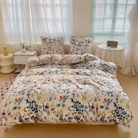 Ensemble de housses de couette en microfibre super douce Literie de maison Ensemble de literie couette King Size