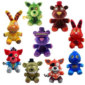 CPC CE Fnaf jouets en peluche Freddys Foxy Bonnie ours lapin peluche poupée cinq nuits à <span class=keywords><strong>Freddy</strong></span> Fazbear jouets en peluche cadeau pour enfant - Product Image 1