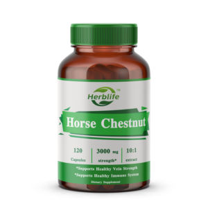 Venta al por Mayor OEM - Personalizable - Extracto de Castaño de Indias 10:1, 3000 mg de Potencia - Suministro para 4 Meses, 120 Cápsulas Veganas - Product Image 1