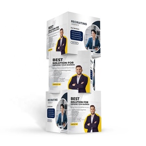 Fanghua Boîte en <span class=keywords><strong>carton</strong></span> publicitaire personnalisable Affichage <span class=keywords><strong>empilable</strong></span> et pliable avec votre logo par impression - Product Image 3