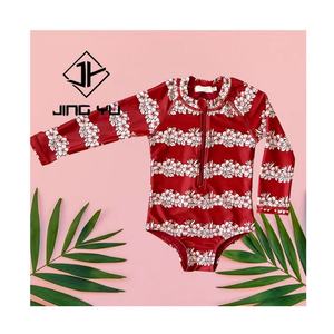 Maillots de bain pour bébés les plus vendus en 2025, fabricants de maillots de bain pour enfants personnalisés, maillots de bain en polyester recyclé imprimés pour filles - Product Image 1