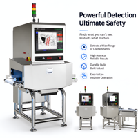 Detector de Objetos Extraños por Rayos X para Ensaladas de Verduras |   Máquina de Rayos X para Alimentos WEITA PLC Core con 1 Año de Garantía