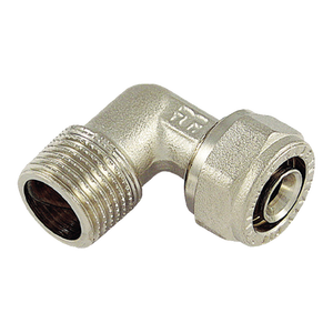 Coude de compression mâle pour tuyau multicouche TM 32x3.0-1 pouce – Accessoire de plomberie haut de gamme - Product Image 1
