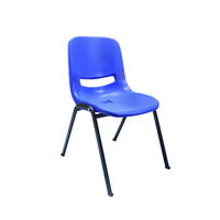 Chaise d'étude empilable, ergonomique, écologique, en plastique, design contemporain, marque Xinmu, pour l'école, vente en gros