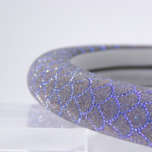 ปลอกหุ้มพวงมาลัยแบบ Space Cooling ติดตั้งง่าย หรูหรา คริสตัลตะกั่ว ไม่ซีดจาง สะท้อนแสงสูง สวยงาม - Product Image 1
