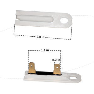 Dryer Heating Element 9.9x7.0x2.4 In Aluminum Alloy Electric Heating <b>Wire</b> Temperature <b>Control</b> Kit For Clothes Dryer - Product Image 2