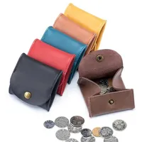 Buy Wholesale China Tiny Cute Genuine Leather Coin Purse,coins Storage Pouch  Made Of Vegetable Cow Leather,round Zipper & Coin Purse at USD 3.95